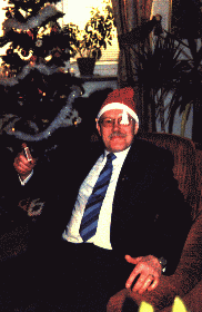 Min pappa som tomte.